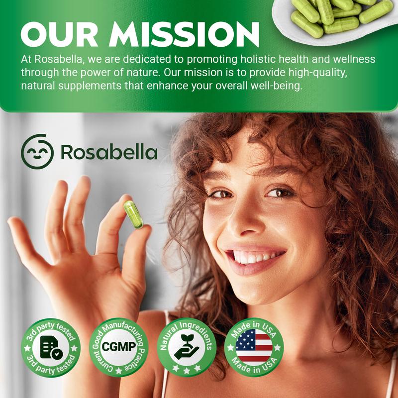 Rosabella Moringa Powder Capsules